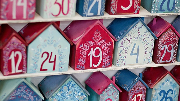Calendarios de Adviento originales: ideas para hacer y regalar