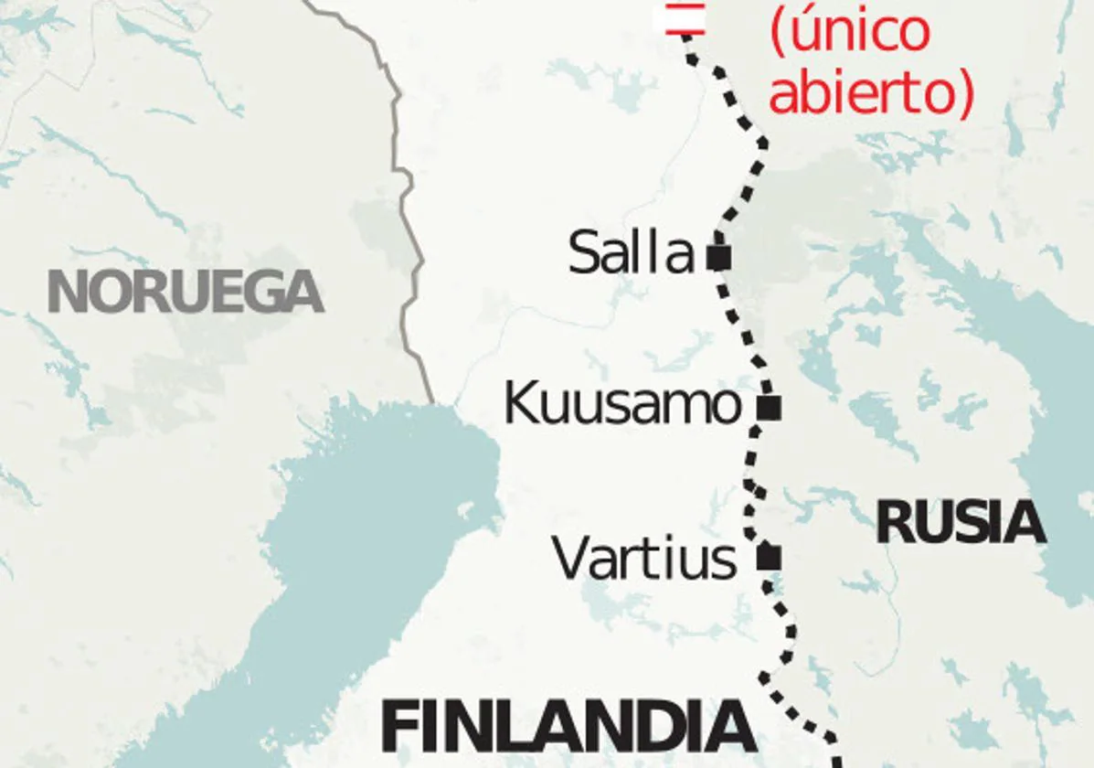 La Finlande ferme sa frontière avec la Russie et ne laisse ouvert qu’un seul point de contrôle distant