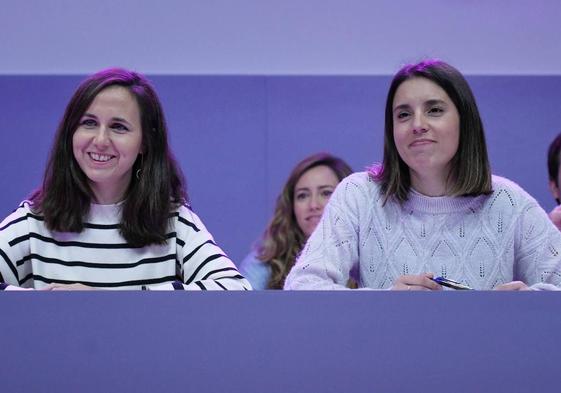 Ione Belarra e Irene Montero presiden el Consejo Ciudadano Estatal de Podemos-