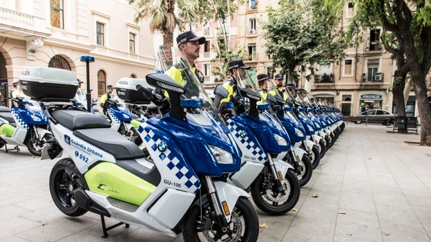 Motos policiales