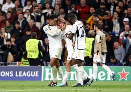 El Real Madrid ata el primer puesto y bautiza a otra estrella