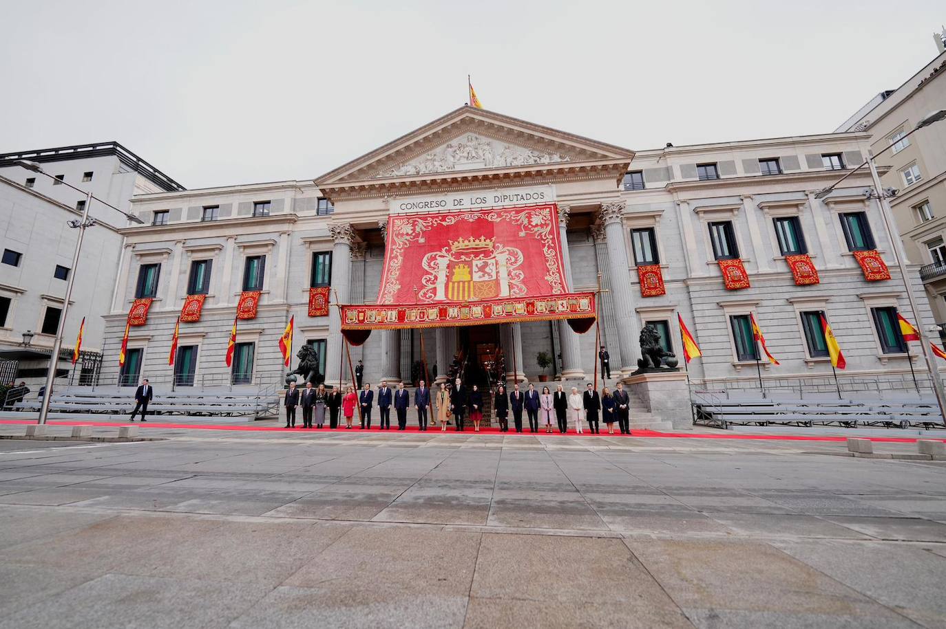 Imagen general del Congreso de los Diputados.