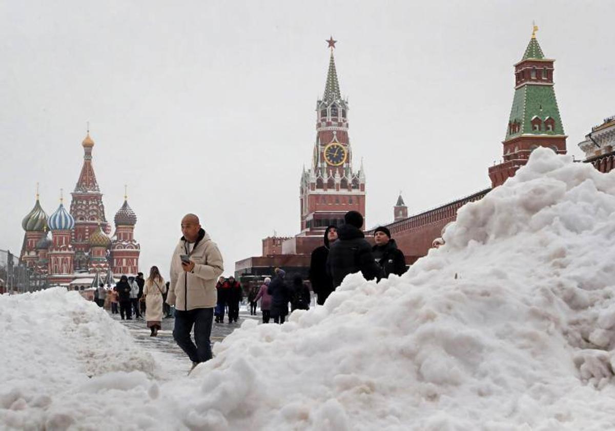 La llegada de turistas a Rusia se ha reducido a mínimos desde el estallido de la guerra en Ucrania en febrero de 2022.