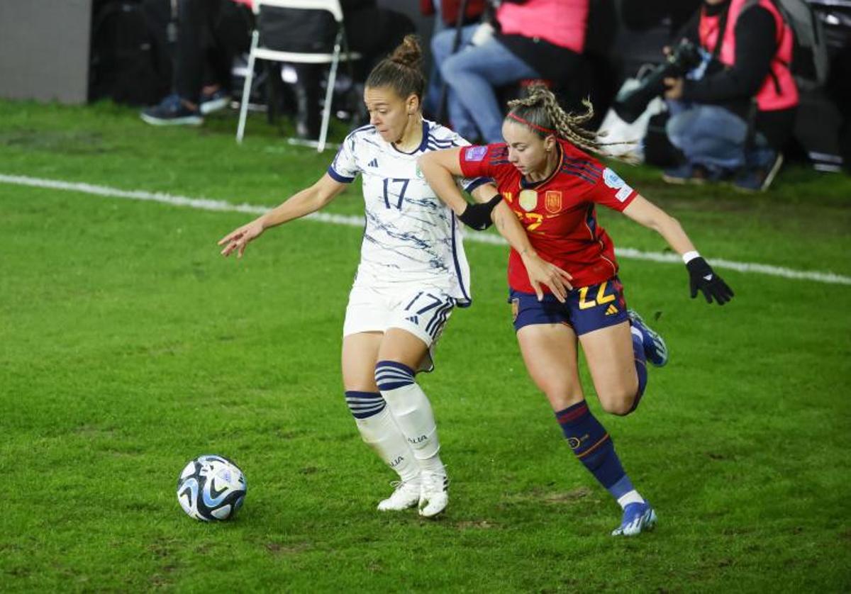 España - italia femenino