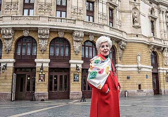 Concha Velasco presenta 'La habitación de María' en Barcelona.