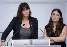 Madaula en una reciente intervención en el Parlamento de Cataluña