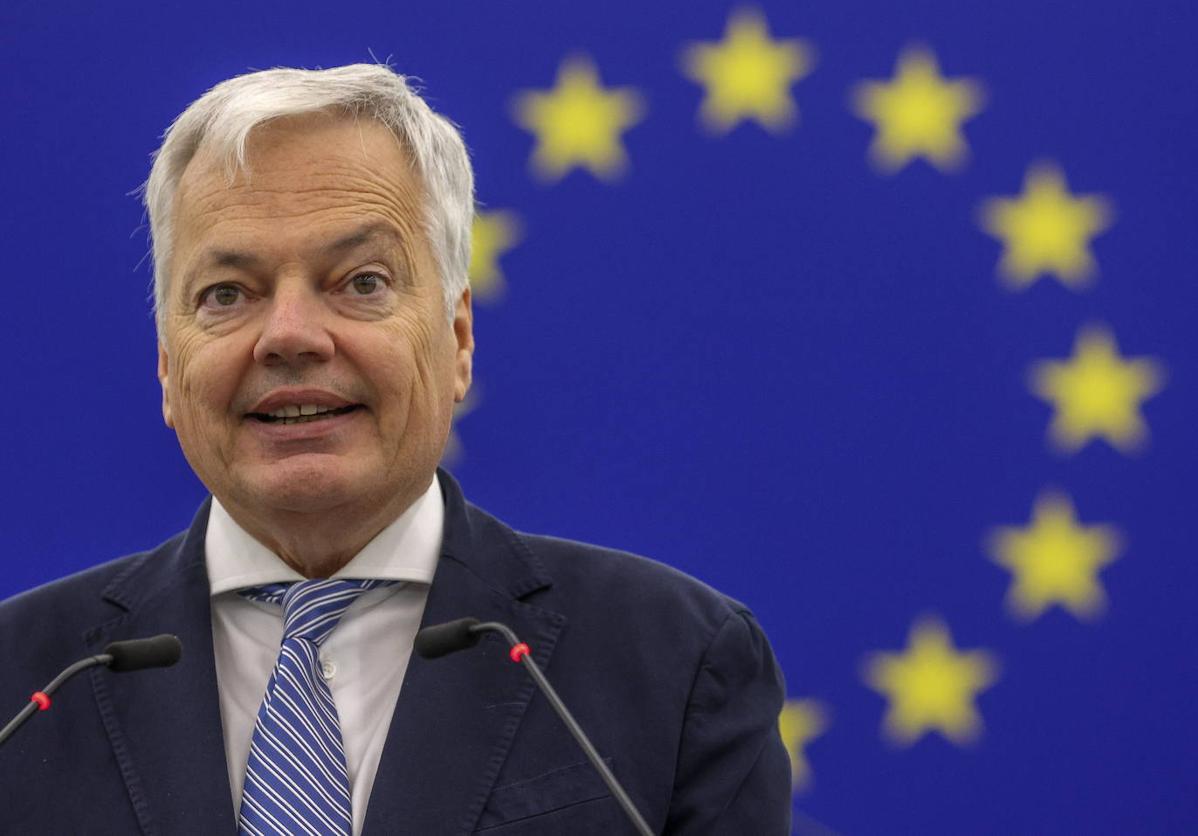 El comisario de Justicia, Didier Reynders.