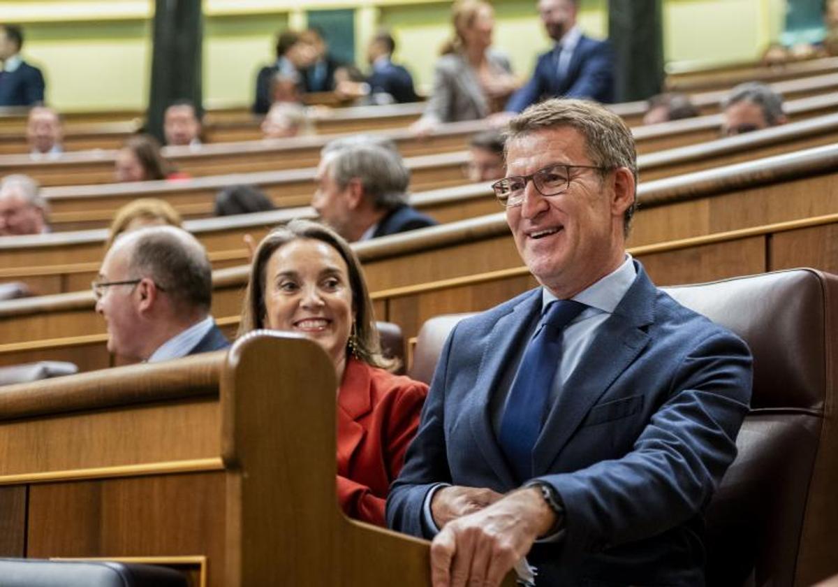 Feijóo defiende el 'no' del PP a la amnistía: «Es la sesión más triste desde el 23-F»