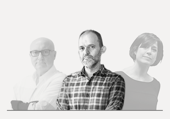 Mercedes Milá e Inés Hernand en una foto promocional de 'No sé de qué me hablas'