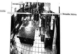 La Policía Nacional pudo reconstruir el crimen a través de la videovigilancia de los locales de la zona