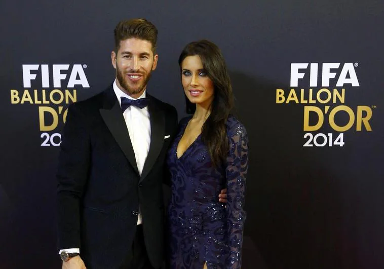 Sergio Ramos y Pilar Rubio.