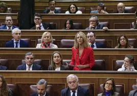 La diputada del PP Cayetana Álvarez de Toledo interviene en la sesión de control al Ejecutivo