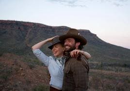 Nicole Kidman y Hugh Jackman en 'Faraway Downs: Australia'.