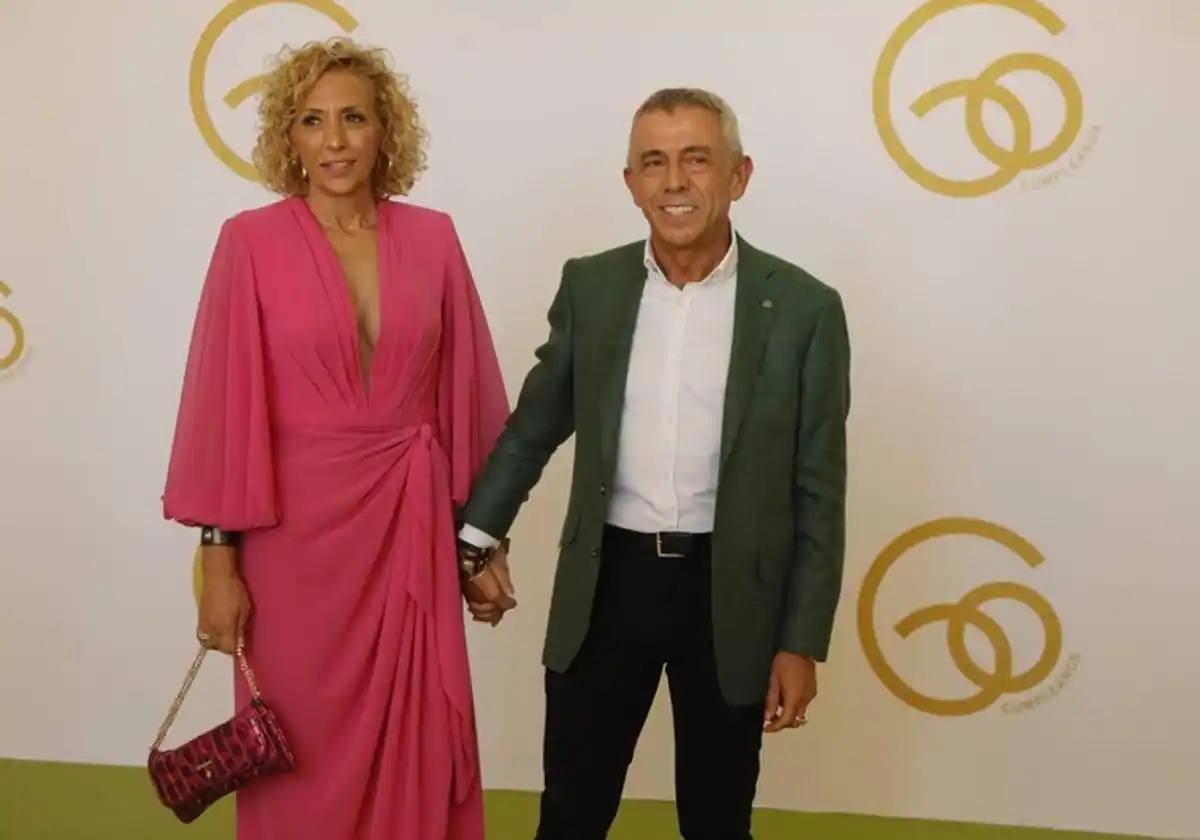 José Luis López 'El Turronero' y su esposa, Carmen Mariscal.