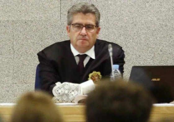 El juez José Ricardo de Prada durante el juicio del 'caso Gürtel'.