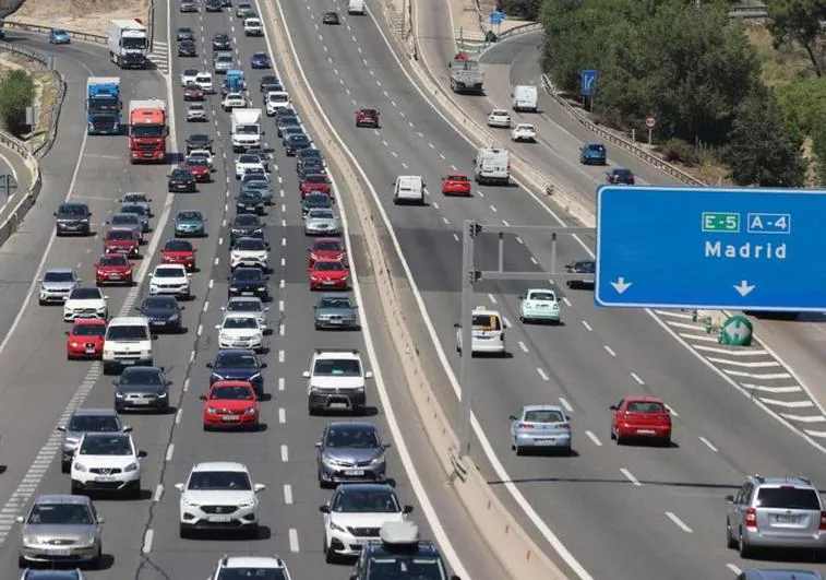 Tráfico en la A4 con sentido Andalucía