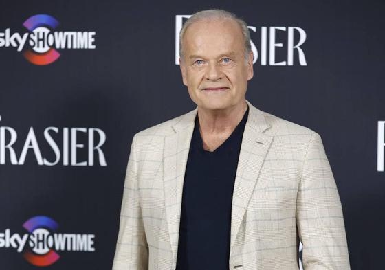 Kelsey Grammer posa, durante la presentación del 'reboot' de 'Frasier' en Madrid.