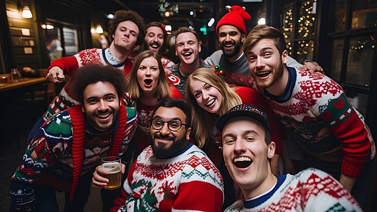 Jerséis navideños y divertidos para celebrar el «ugly sweater day»