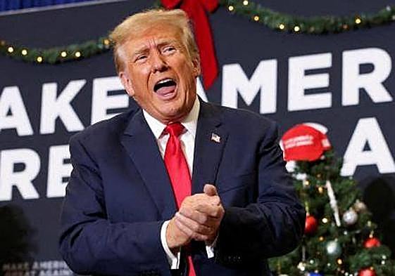 Trump, en un acto electoral.