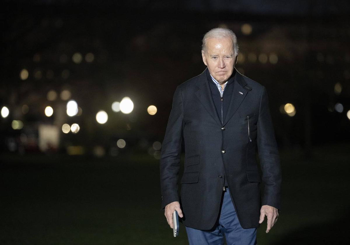 Joe Biden regresa a la Casa Blanca después de un viaje a Milwaukee.