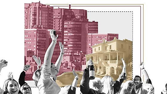¿Casa con jardín en los ochenta y un pisito en 2023? Así renta el Gordo según donde vivas