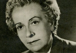 Elena Fortún, periodista y escritora de literatura infantil y juvenil.