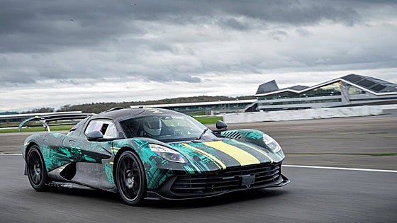 Valhalla: el superdeportivo híbrido de Aston Martin inicia sus pruebas
