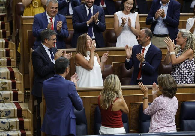 Agosto. Francina Armengol, nueva presidenta del Congreso gracias al apoyo del independentismo.