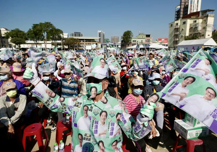 The campaign in Taiwan, quite a spectacle.