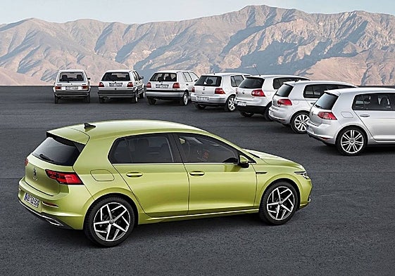 Todas las generaciones del Volkswagen Golf