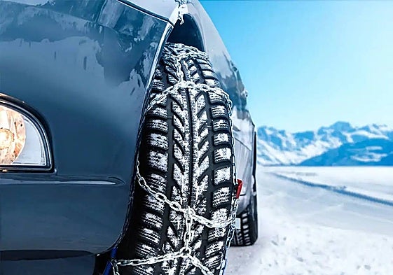 Las cadenas son necesarias para circular con condiciones adversas