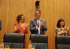 Sánchez y Montero, en el Congreso.