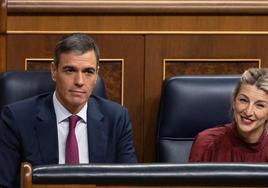 Díaz marca terreno con Sánchez para evitar quedar orillada en el Gobierno