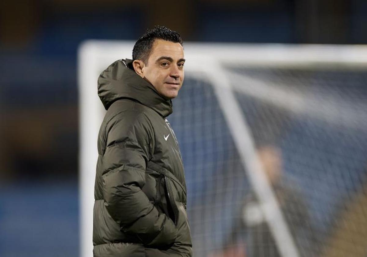 Xavi Hernández, entrenador del Barcelona.