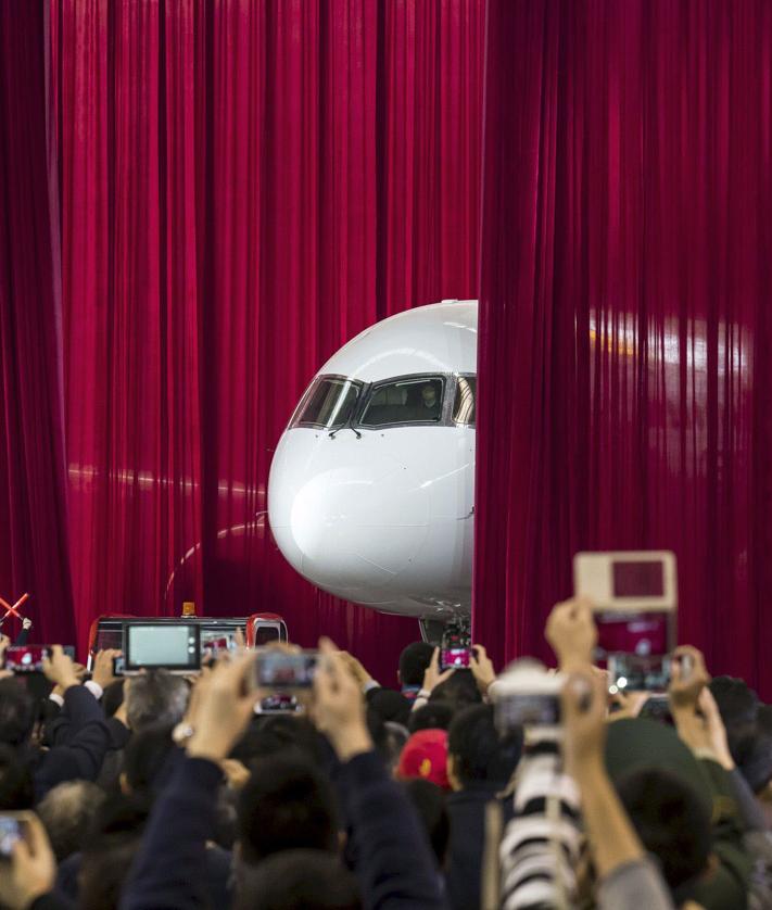 Imagen secundaria 2 - China ha desarrollado el C919 para competir con el Boeing 737 y el Airbus A320.