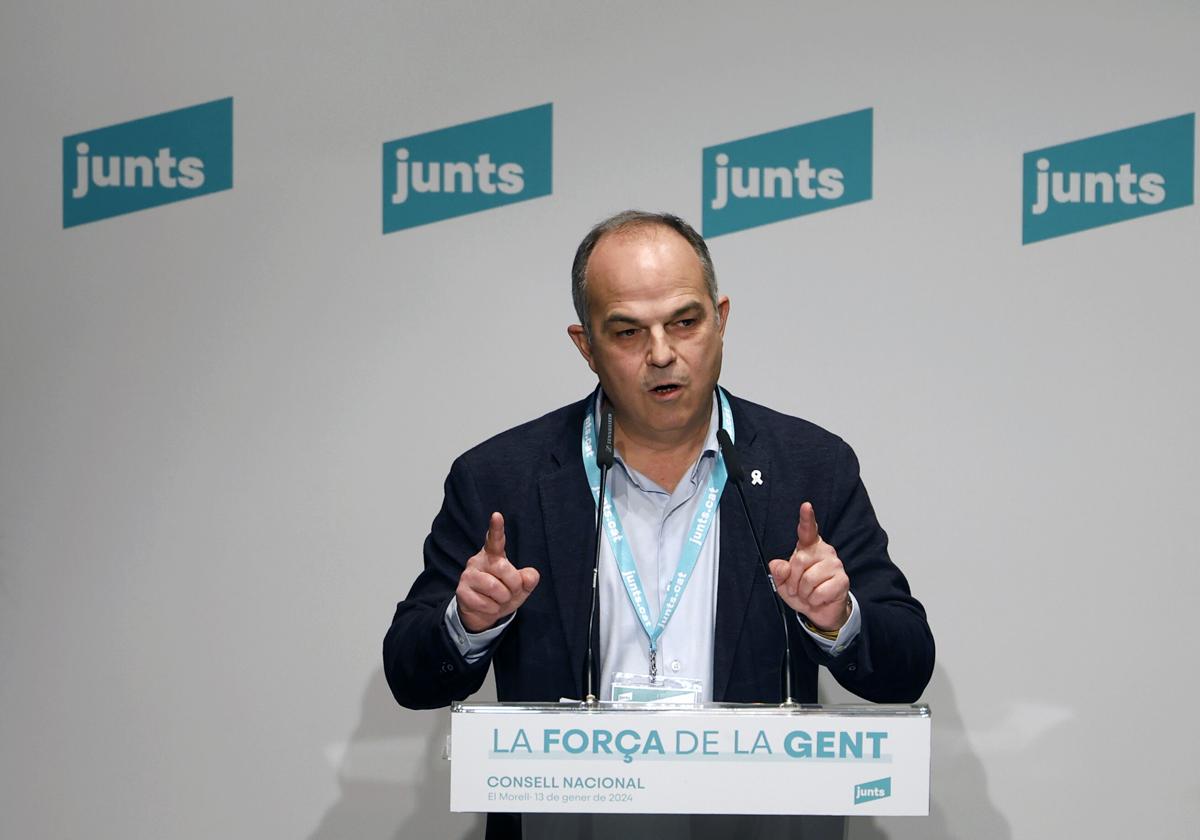 El secretario general de JxCat, Jordi Turull.