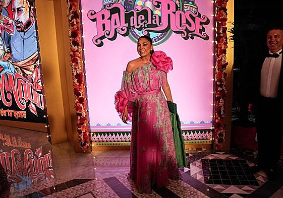 La cantante Isabel Pantoja