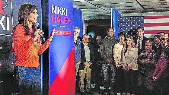 Haley invierte toda su pólvora en New Hampshire para intentar frenar a Trump