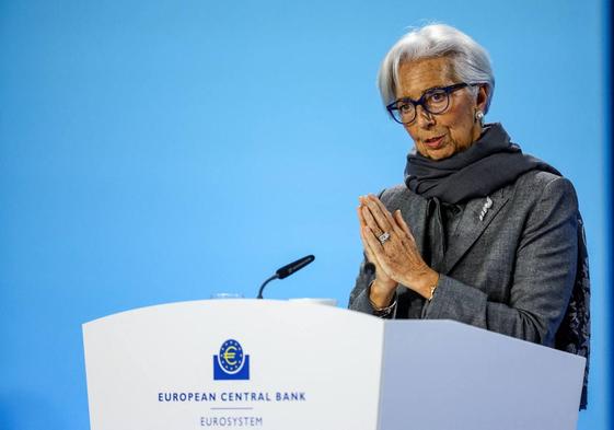 La presidenta del Banco Central Europeo (BCE), Christine Lagarde.