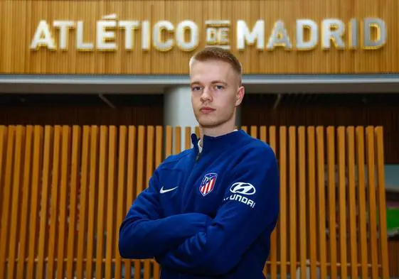 Arthur Vermeeren, segundo refuerzo del Atlético en este mercado invernal.