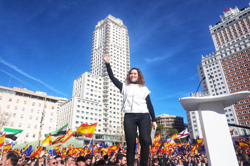 La presidenta de la Comunidad de Madrid, Isabel Díaz Ayuso.