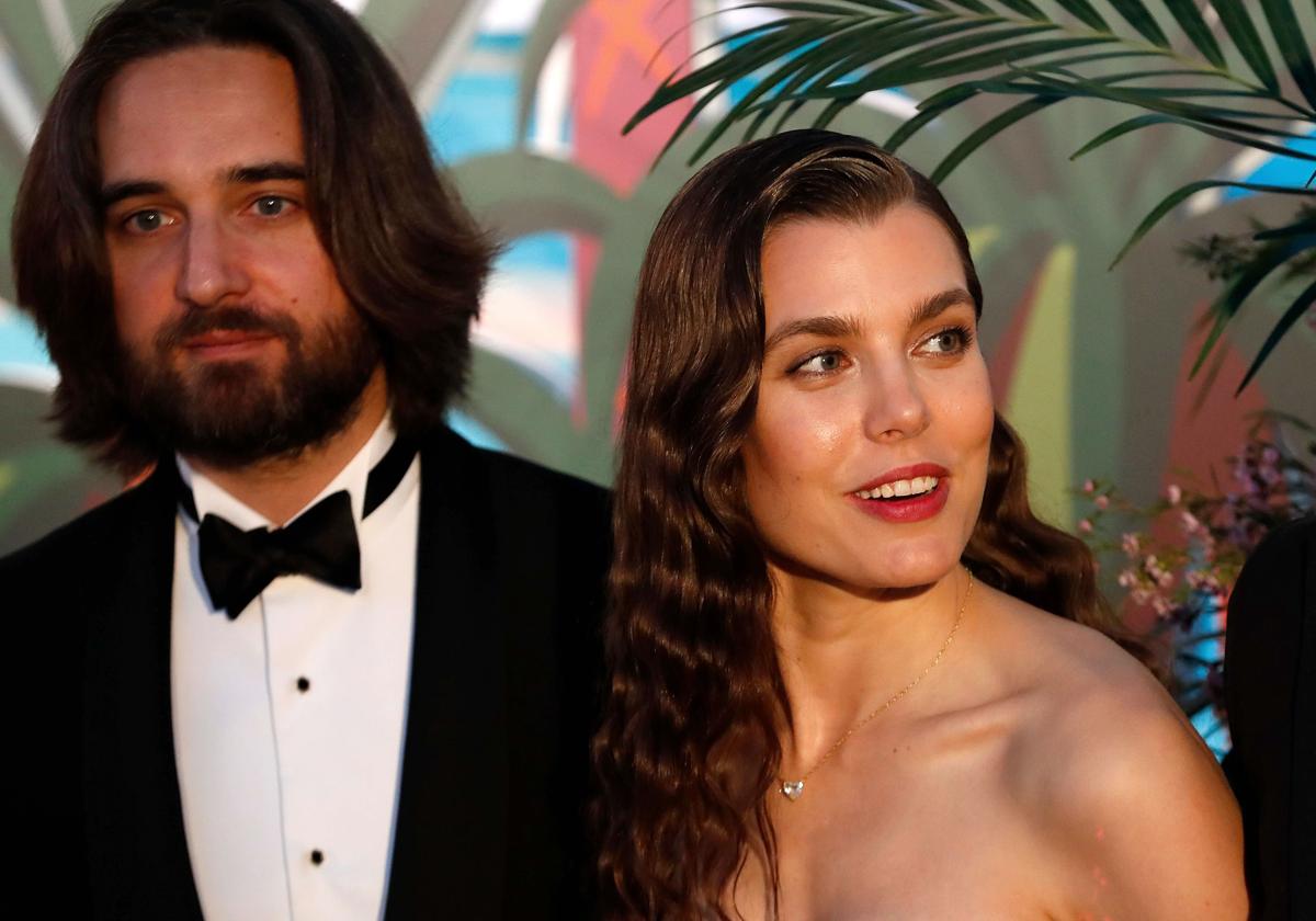 Carlota Casiraghi y Dimitri Rassam.