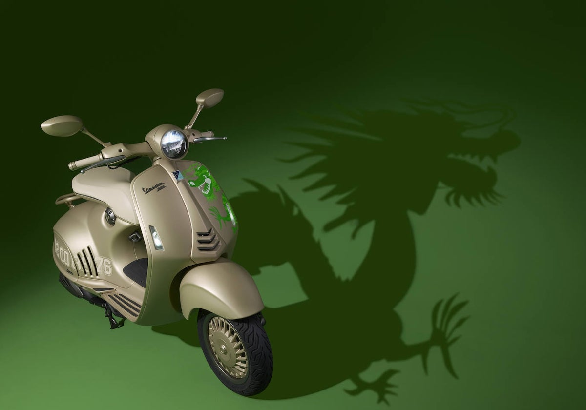 Edición limitada Vespa Dragon