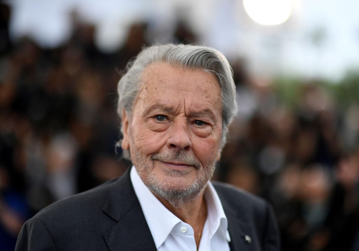 El actor francés, Alain Delon