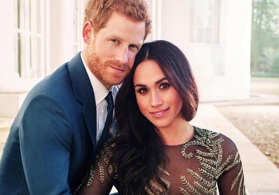 El príncipe Harry y Meghan Markle.