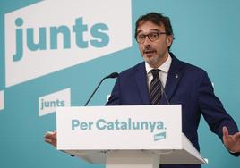 El vicepresidente y portavoz de JxCat, Josep Rius