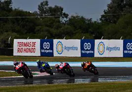 El Gran Premio de Argentina venía disputándose en el autódromo de Termas de Río Hondo.