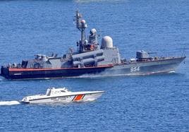 Imagen de archivo del barco porta-misiles 'Ivánovets'.