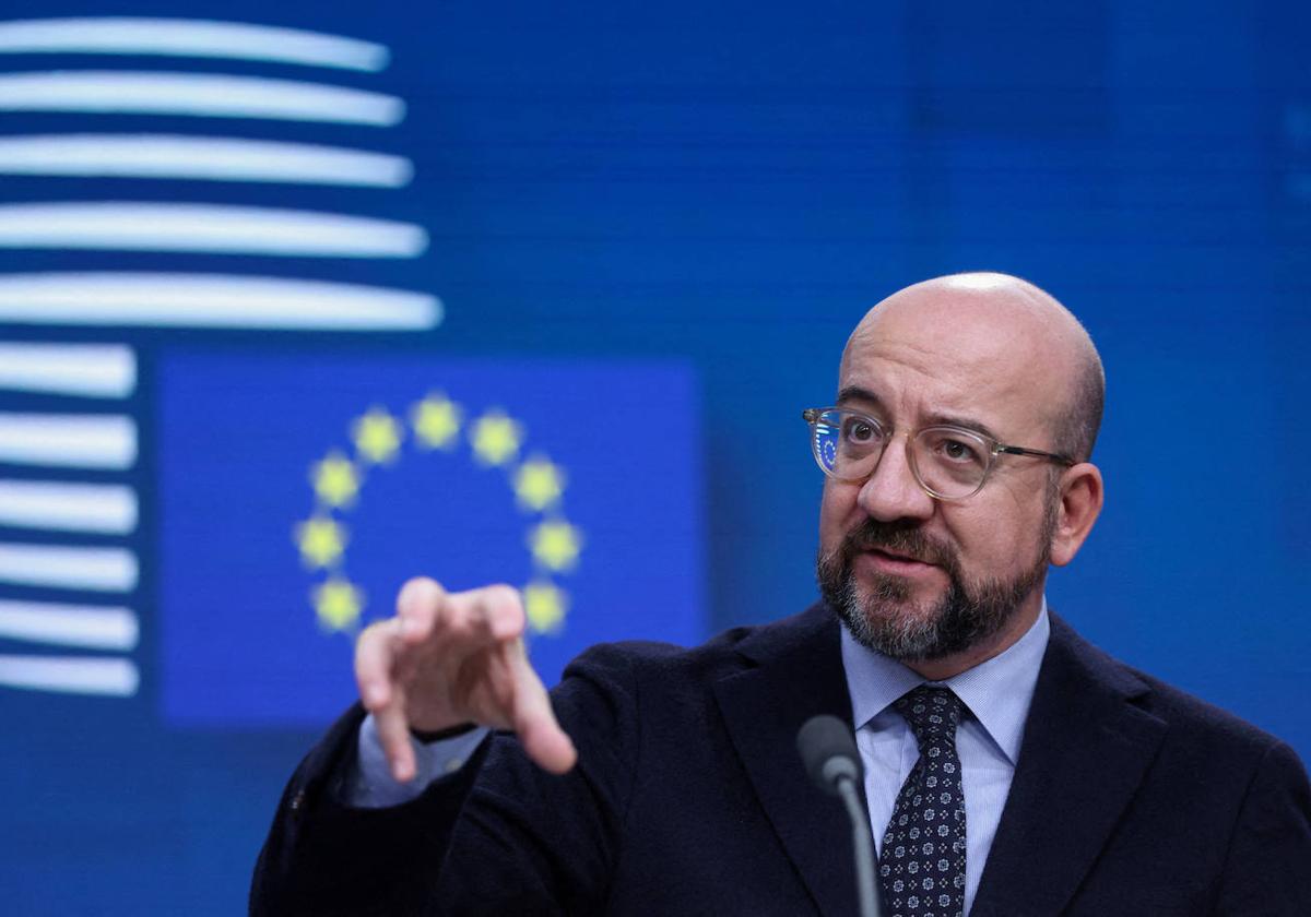 El presidente del Consejo Europeo, Charles Michel.