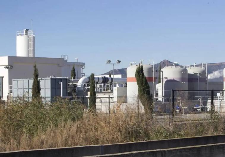 Planta desalinizadora situada en Sagunto.